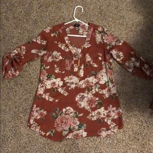 Rue 21 dress floral shirt